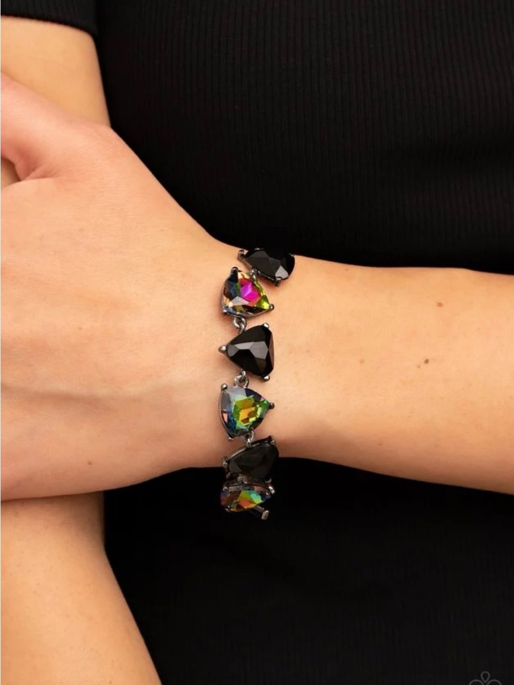 Paparazzi Bracelet ~ Pumped up Prisms - Multi